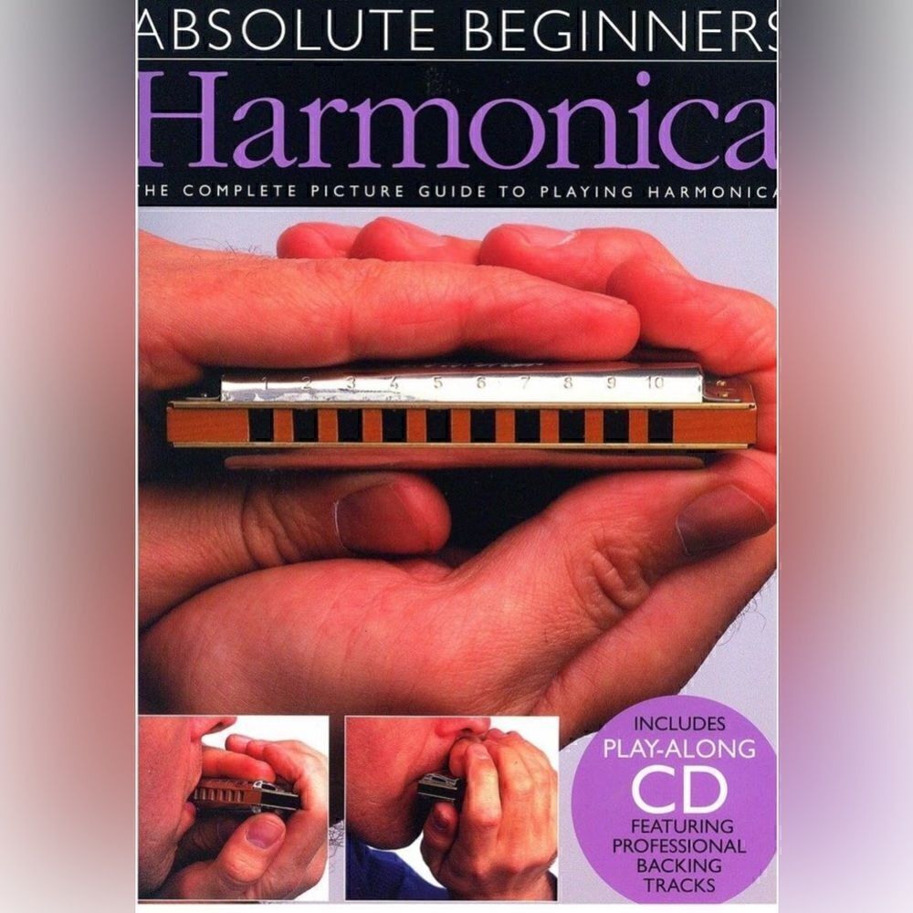 Hal Leonard Corp - Absolute Beginners Harmonica - Book/Online Audio